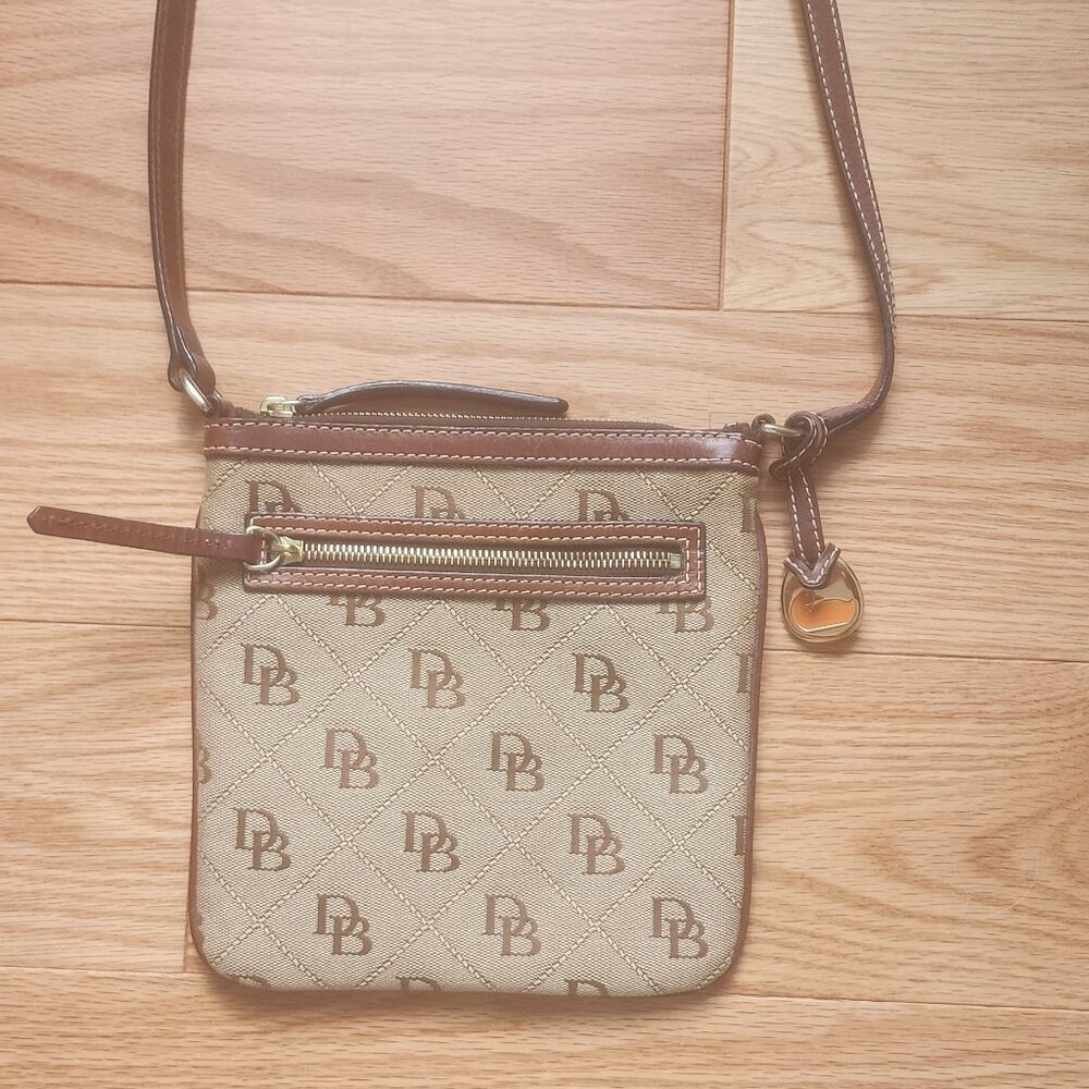 Dooney & Bourke Signature Letter Carrier handbag crossbody